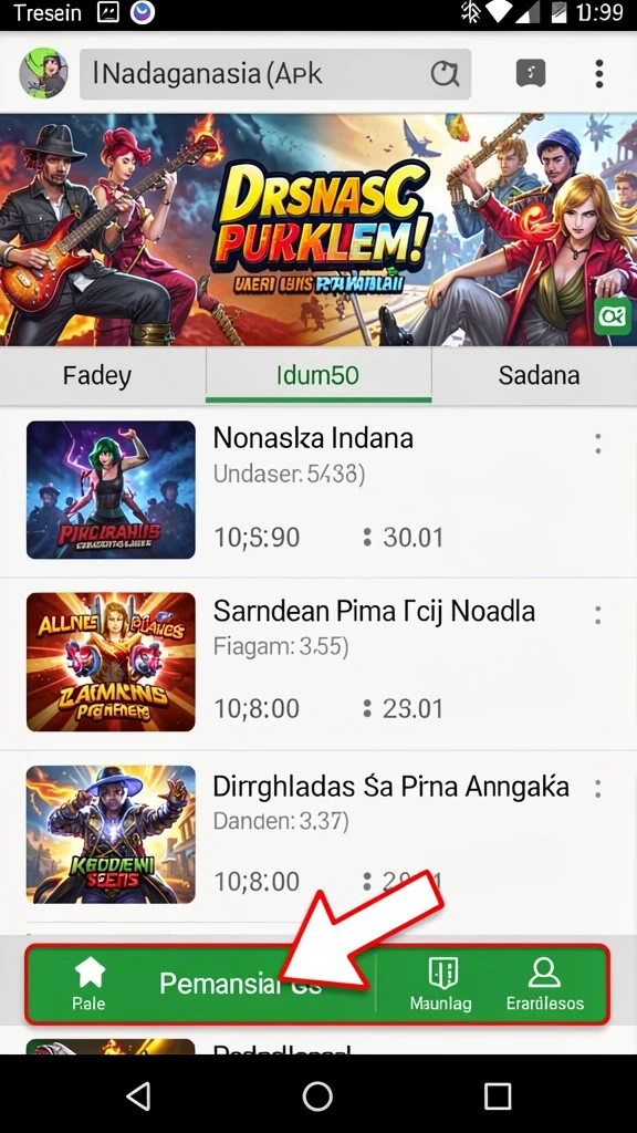 Screenshot putarmega nomor 1